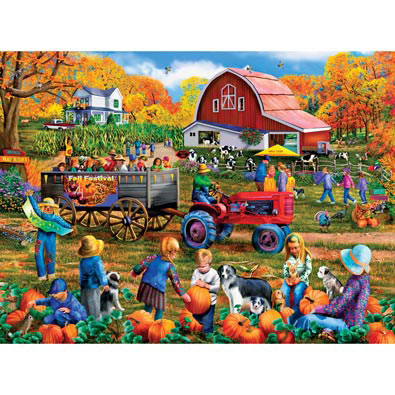 Set of 4: Kevin Walsh 1000 Piece Jigsaw Puzzles at Bits And Pieces