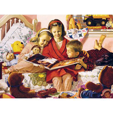 Buy Set of 6: John Sloane 300 Large Piece Jigsaw Puzzles at Bits And Pieces