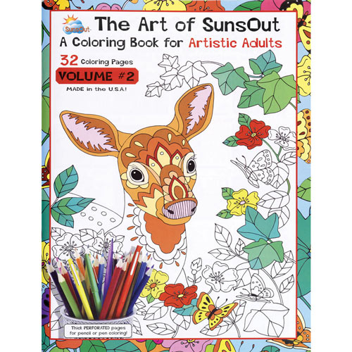 Coloring Book for Artistic Adults - Volume 2
