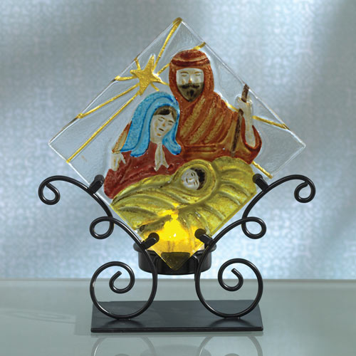 Nativity Tea Light