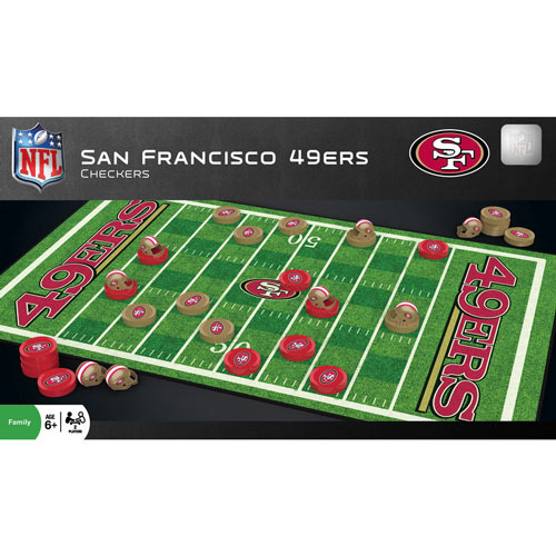 NFL Sports Checkers - 49ers