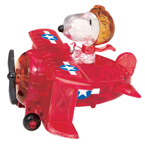 Red Baron Peanuts® 3D Crystal Puzzle