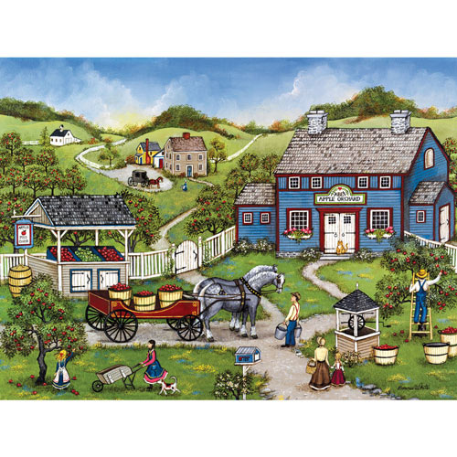 Apple Picking at Abe's 1000 Piece Jigsaw Puzzle