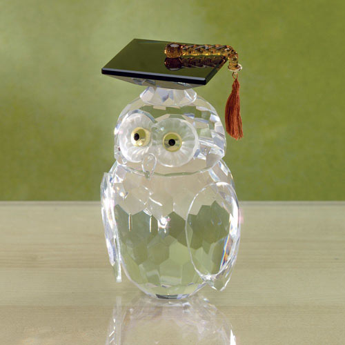 Crystal Graduation Owl