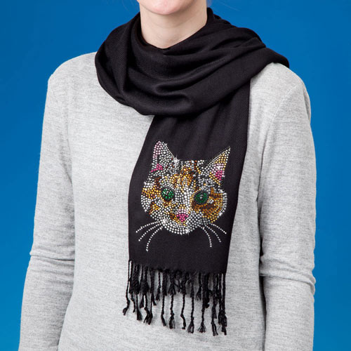 Bling Cat Scarf