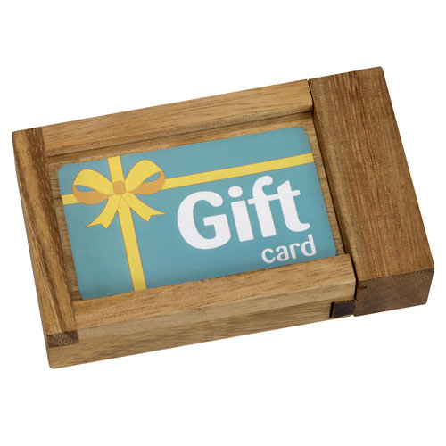 Gift Card Puzzle Box
