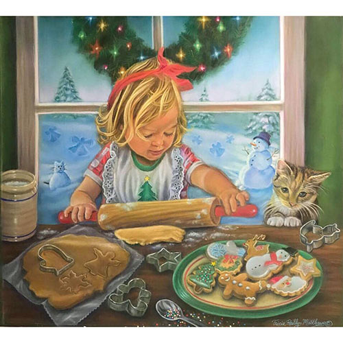 Christmas Cookies 300 Large Piece Jigsaw Puzzle