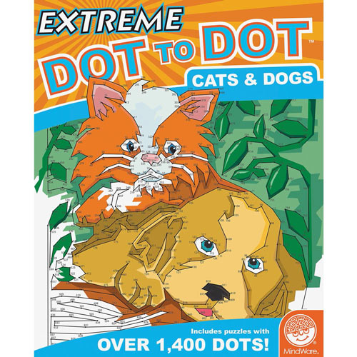 Extreme Dot to Dot Book - Cats And Dogs