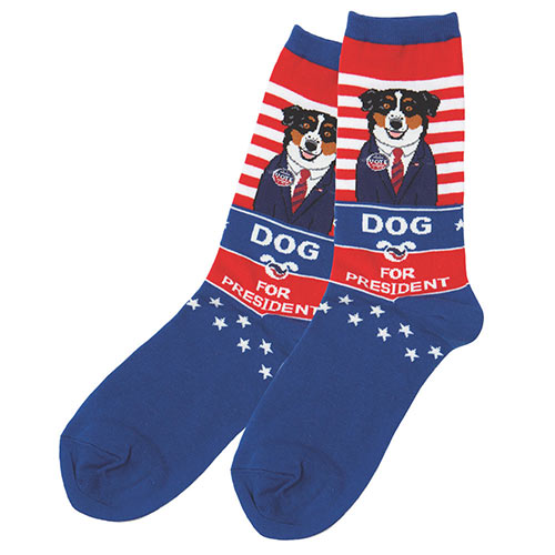 Dog for President Socks