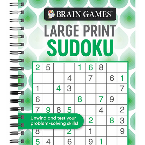 Large Print Puzzle Book - Sudoku