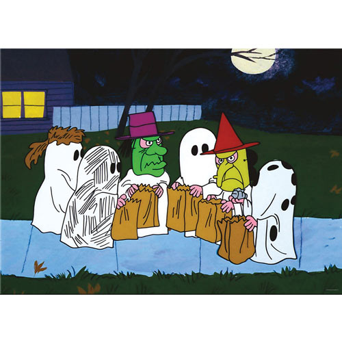 Peanuts Trick or Treat 1000 Piece Jigsaw Puzzle