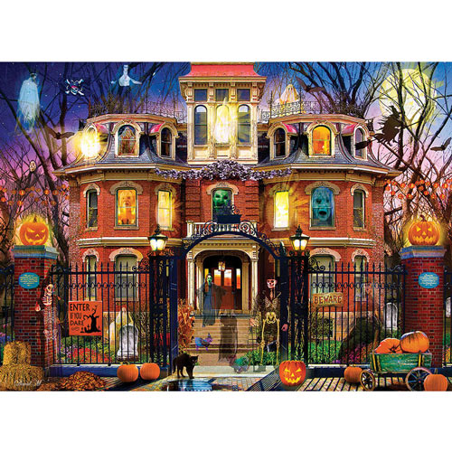 Haunted House On The Hill 1000 Piece Jigsaw Puzzle