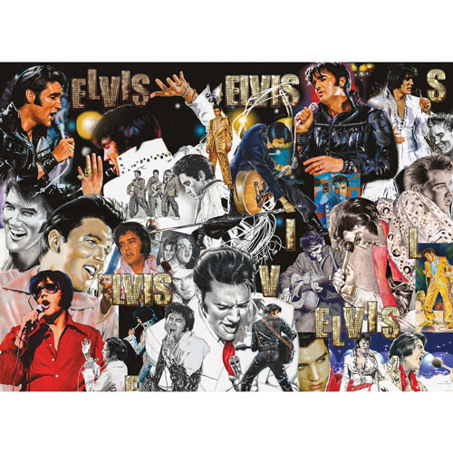 Elvis Collage 3000 Piece Jigsaw Puzzle