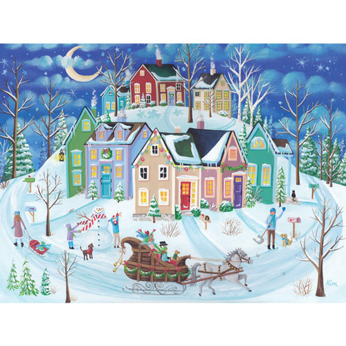 Ride Around Town 300 Large Piece Jigsaw Puzzle