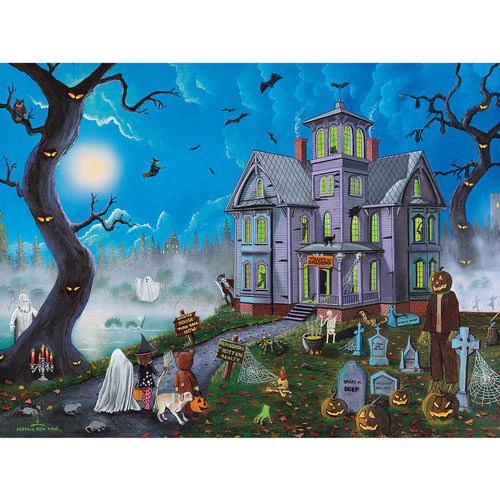 Spooky Manor 500 Piece Jigsaw Puzzle
