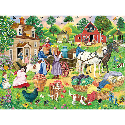 Early Market 300 Large Piece Jigsaw Puzzle