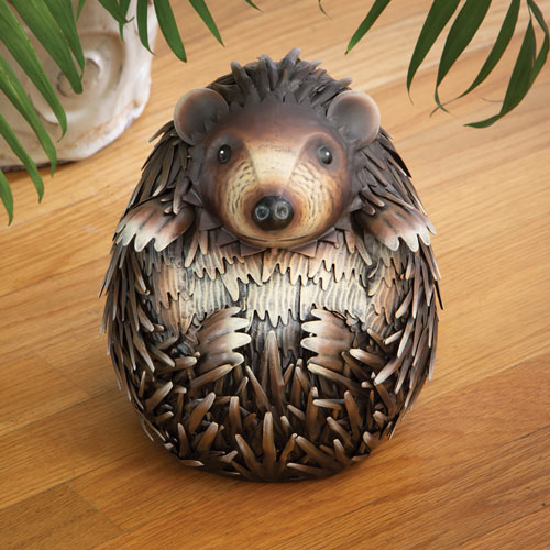 Hector The Hedgehog Metal Garden Sculpture