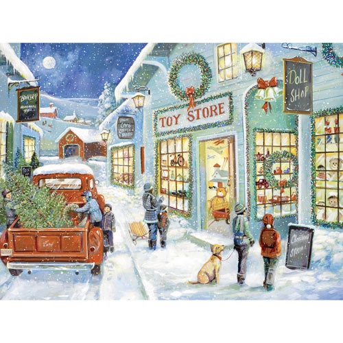 The Town Toy Store 300 Large Piece Jigsaw Puzzle