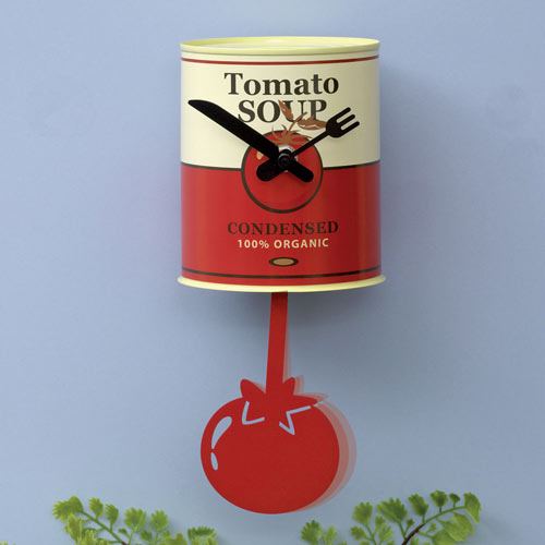 Tomato Soup Pendulum Clock