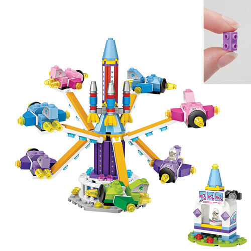 Blast Off Jet with Ticket Booth 361 Piece Puzzle