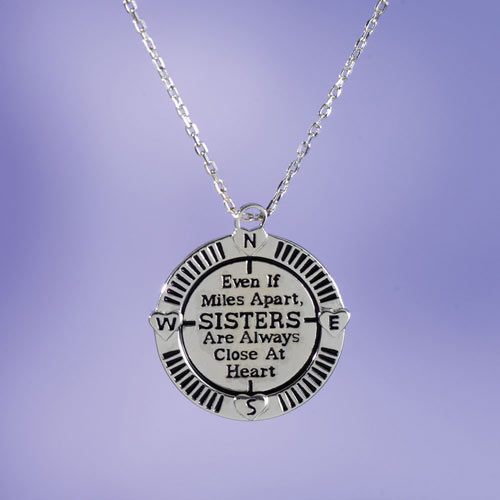 Sister Pendant Necklace