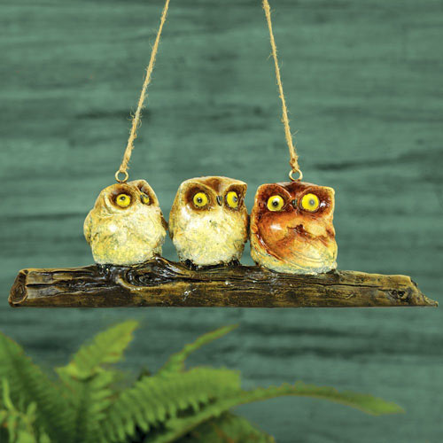 Hanging Wise Little Owls