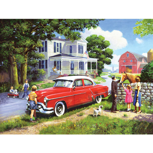 A Stop To Say Hello 300 Large Piece Jigsaw Puzzle