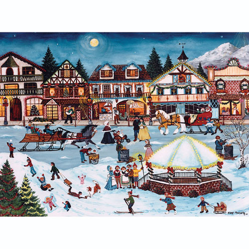 Christmas Village 1000 Piece Jigsaw Puzzle | Bits and Pieces