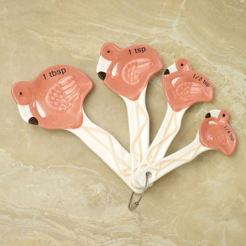 Tropical Flamingo Measuring Spoons