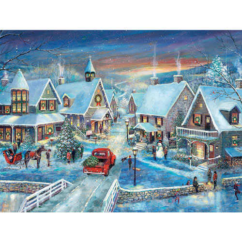 Celebrating Home for the Holidays 500 Piece Jigsaw Puzzle