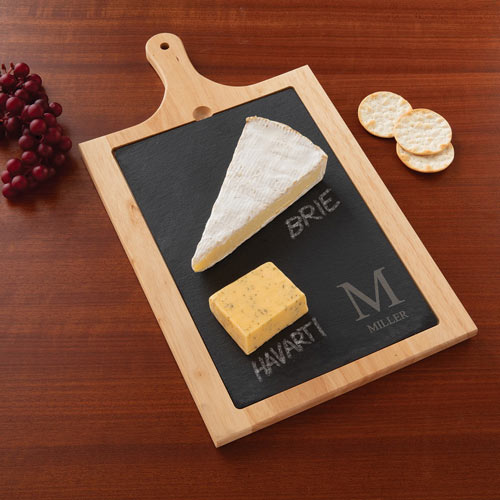 Personalized Slate Cheese Board