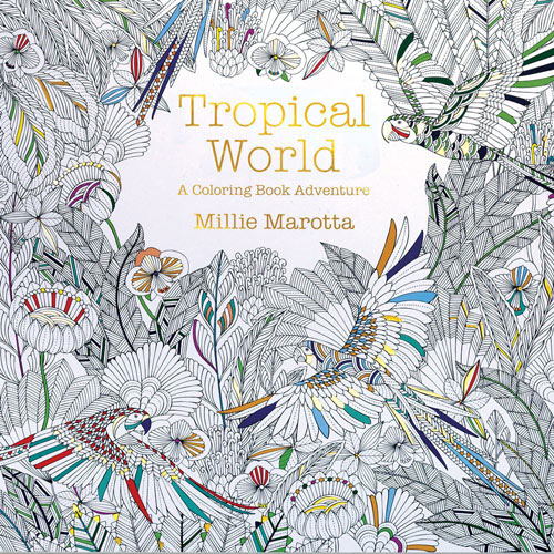 Tropical World Coloring Book