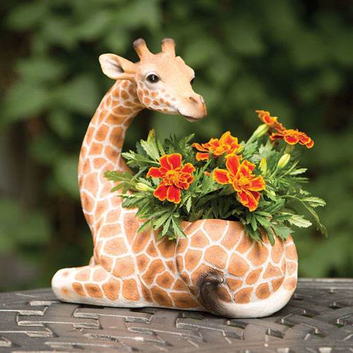 Safari Giraffe Planter