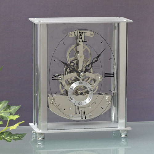 Skeleton Table Clock