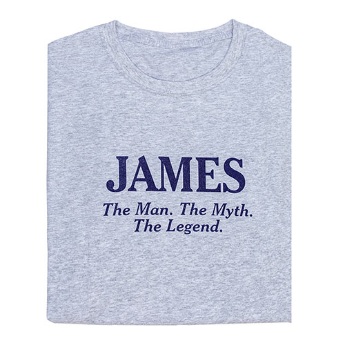 Personalized The Man, The Myth Tee