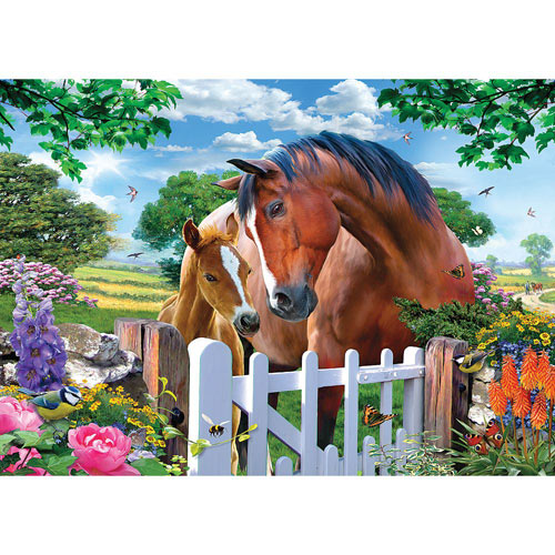 At the Garden Gate 1000 Piece Jigsaw Puzzle