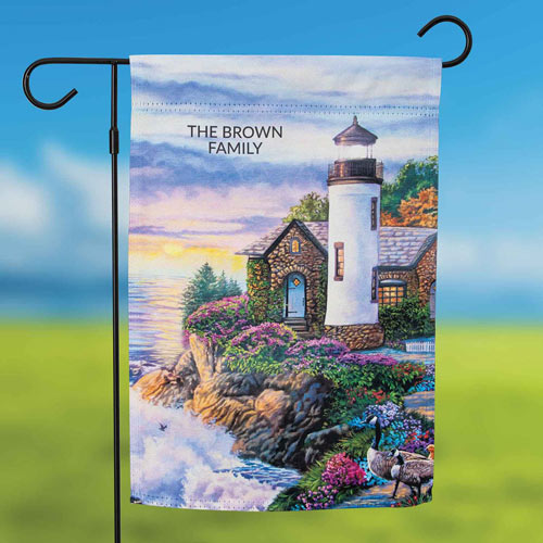 Personalized Perfect Dawn Garden Flag