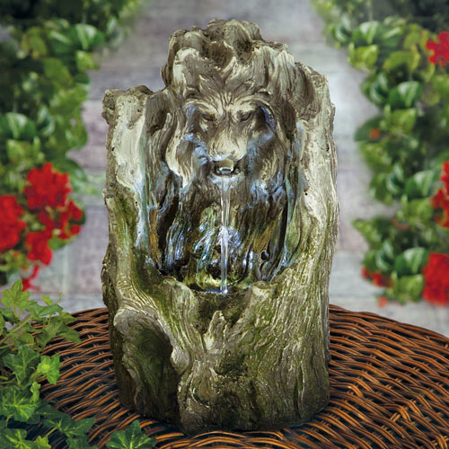 Lion Tabletop Fountain