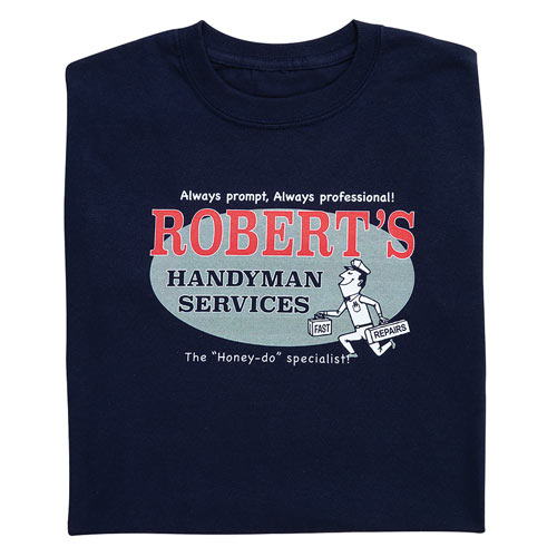 Personalized Handyman Services Tee