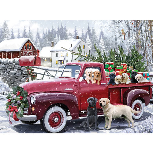 Christmas Delivery 50 Large Piece Jigsaw Puzzle