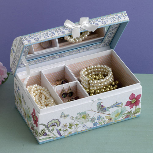 Floral Jewelry Box