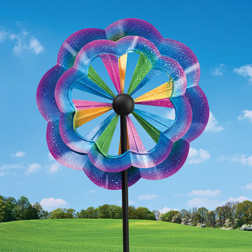 Carnival Colors Wind Spinner