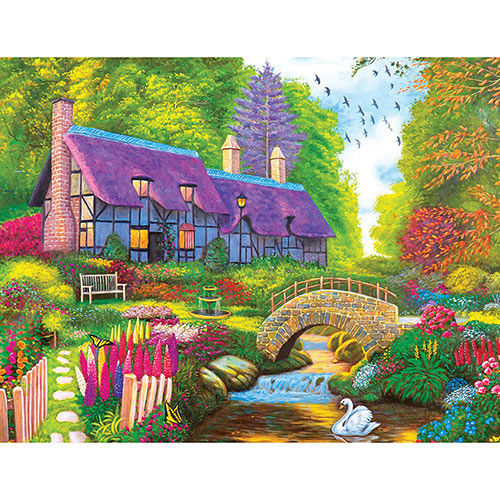 Kodak Dream Cottage Retreat 550 Piece Jigsaw Puzzle