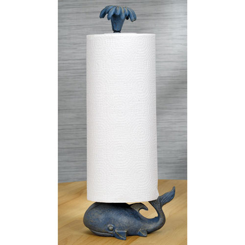 Cast Iron Whale Paper Roll Stand