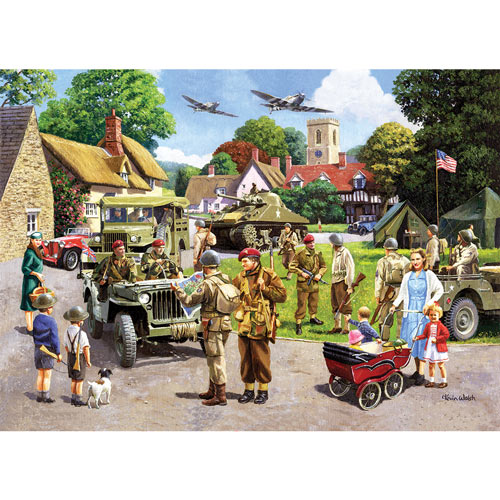 D Day Preparations 500 Piece Jigsaw Puzzle