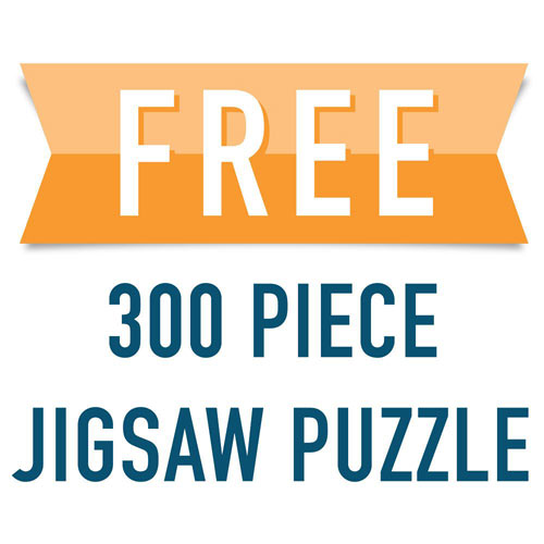FREE 300 Large Piece Jigsaw Puzzle