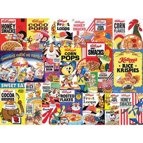 Cereal Favorites 500 Piece Jigsaw Puzzle