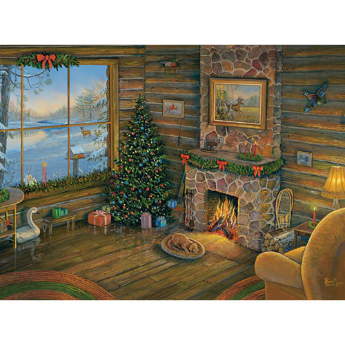By the Fire 1000 Piece Jigsaw Puzzle
