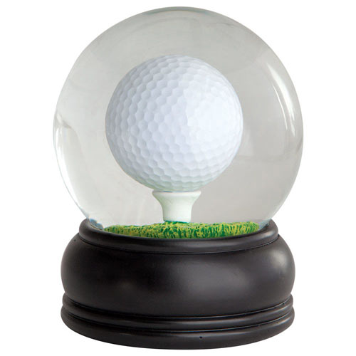 Golf Ball Water Globe Brainteaser