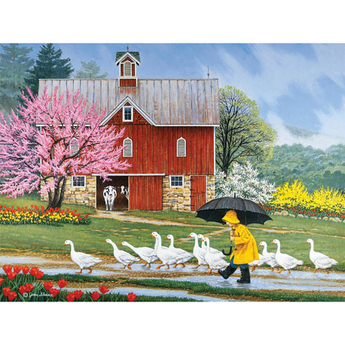 Puddle Jumpers 300 Large Piece Jigsaw Puzzle